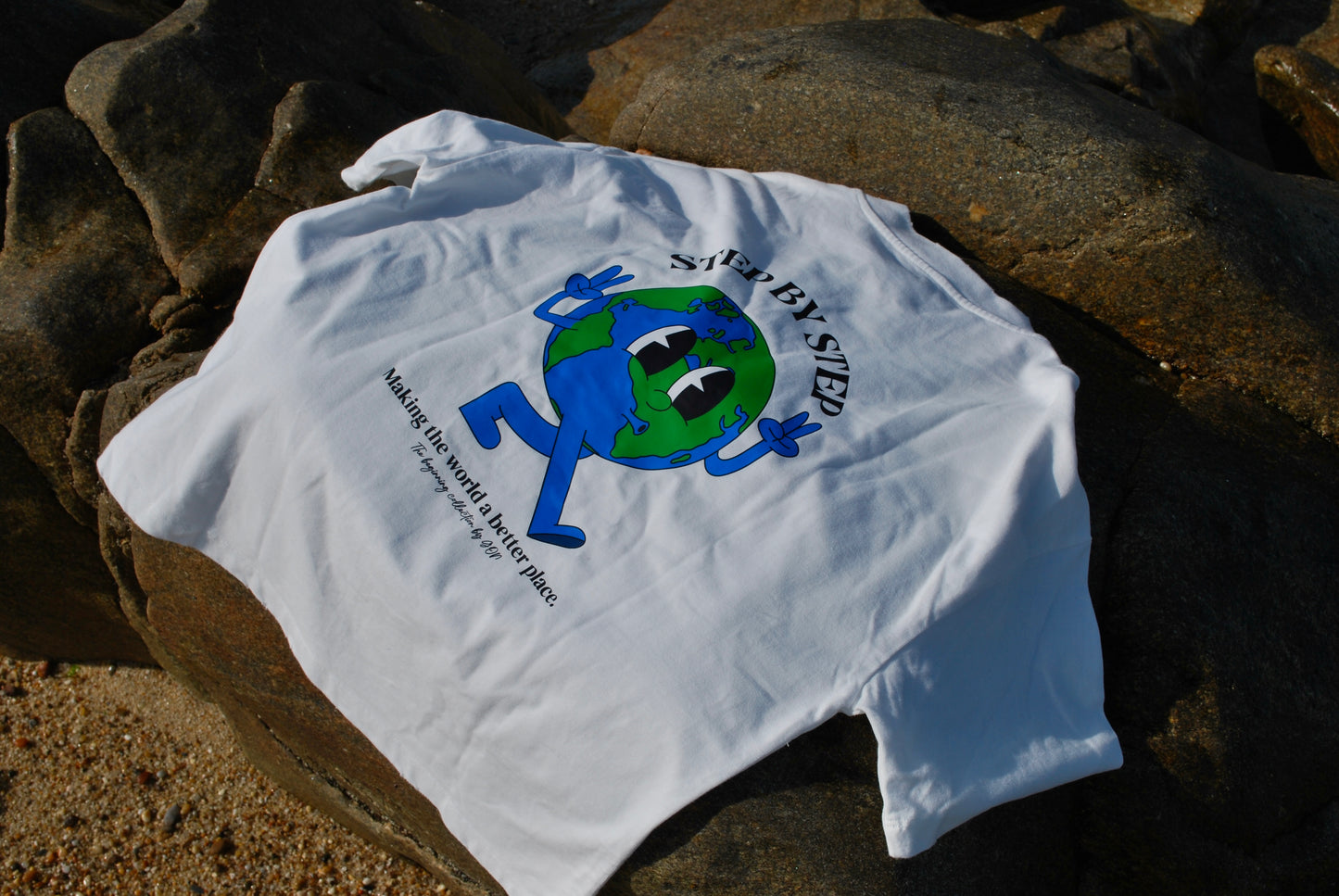 T-shirt “Step by Step” - The Beginning Collection