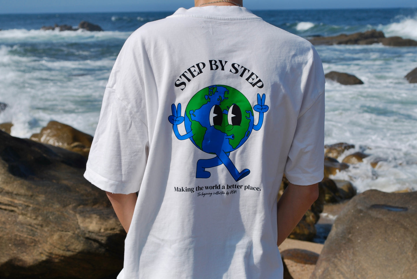 T-shirt “Step by Step” - The Beginning Collection